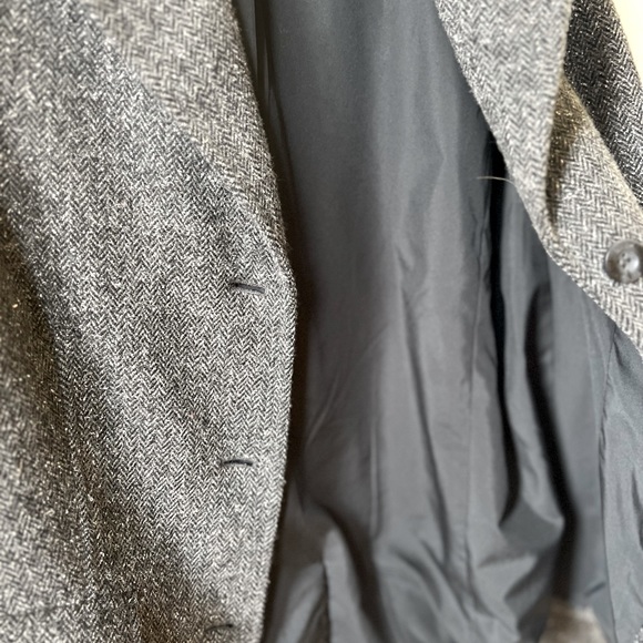 L.L. Bean blazer charcoal size large - Picture 7 of 7